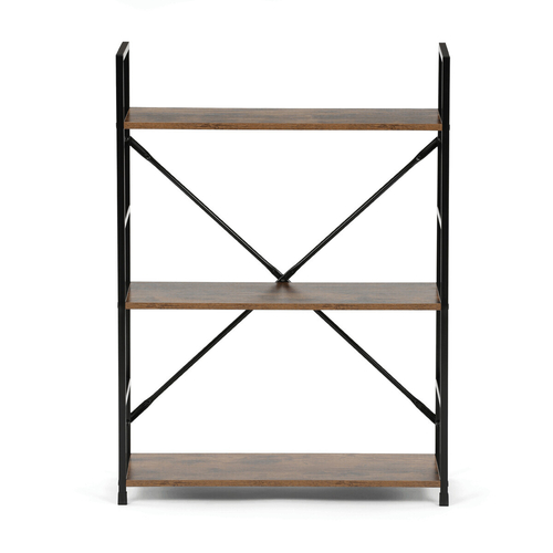 Regál, mdf, hnědá, GD-223 OLW