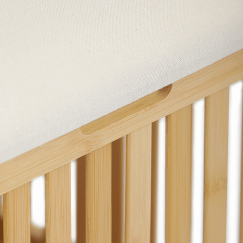 Taburet s úložným prostorem, bambus, přírodní, DR-B066 NAT