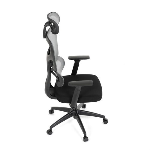 Kancelářská židle, houpací mechanismus, šedá, KA-K2080 GREY