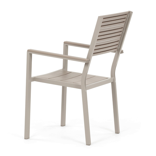 Zahradní sestava 156x78x74cm, polywood, béžová, AZS-B1656 CRM
