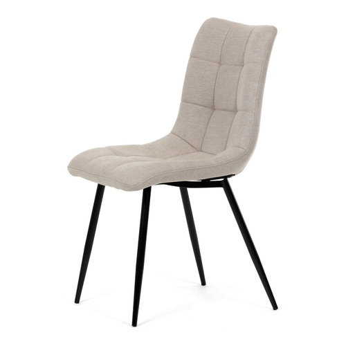 Jídelní židle, hnědá, látka, DCL-193 CAP2