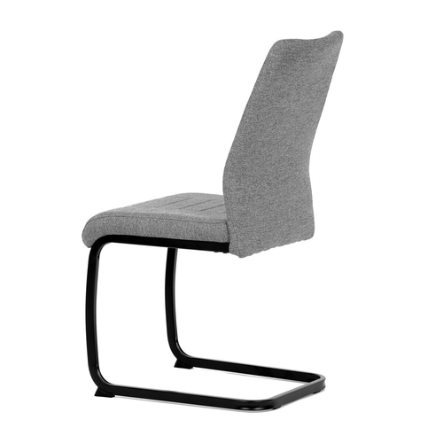 Jídelní židle, šedá, látka, DCL-438 GREY2