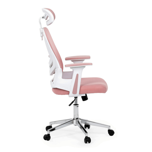 Kancelářská židle, houpací mechanismus, růžová, KA-K2031 PINK