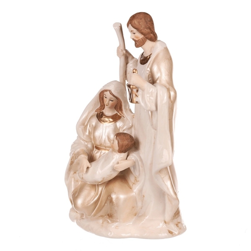 Betlém - soška z porcelánu, barva béžová