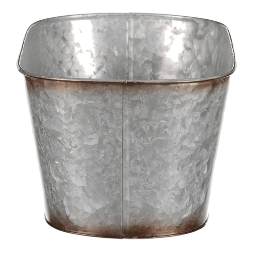 Kovový truhlík, design s ptáčky.