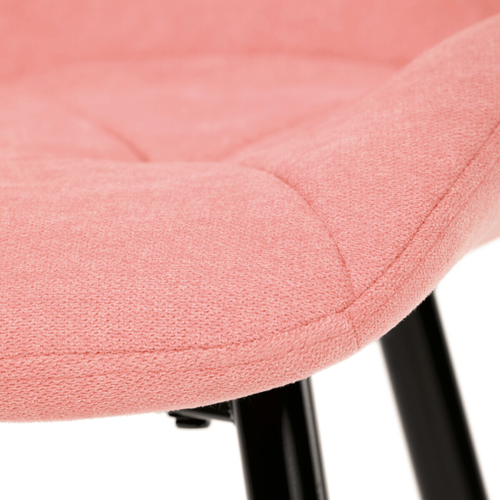 Jídelní židle, růžová, látka, CT-285 PINK2