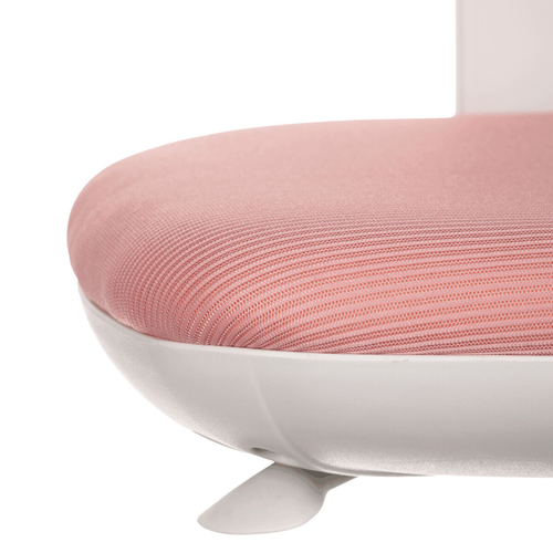 Dětská židle, výškově nastavitelná, růžová síťovina, KA-C801 PINK