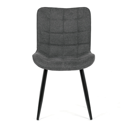 Jídelní židle, šedá, látka, HC-462 GREY2