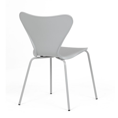 Jídelní židle, šedá, plast, CT-X7034 GREY