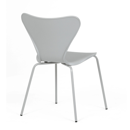 Jídelní židle, šedá, plast, CT-X7034 GREY