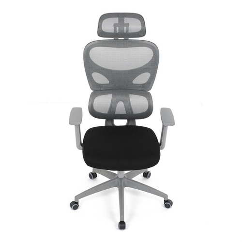 Kancelářská židle, houpací mechanismus, šedá, KA-K2081 GREY