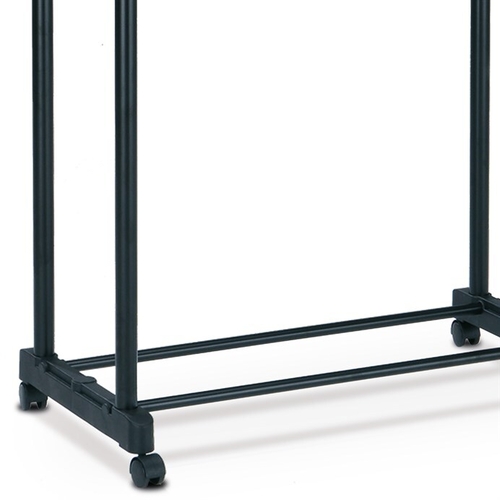 Stojan na šaty, kov, černá, 83488 BK