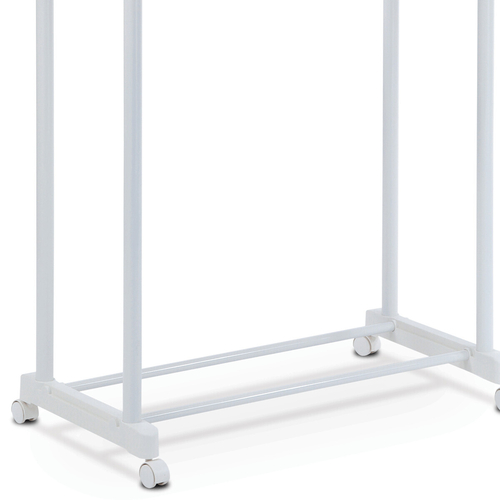 Stojan na šaty, plast, bílá, 83488 WT