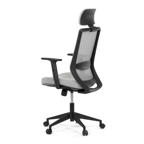 Kancelářská židle, synchronní mechanismus, šedá síťovina, KA-V3329 GREY