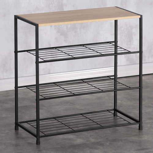 Botník, mdf, hnědá, GD-414 OAK