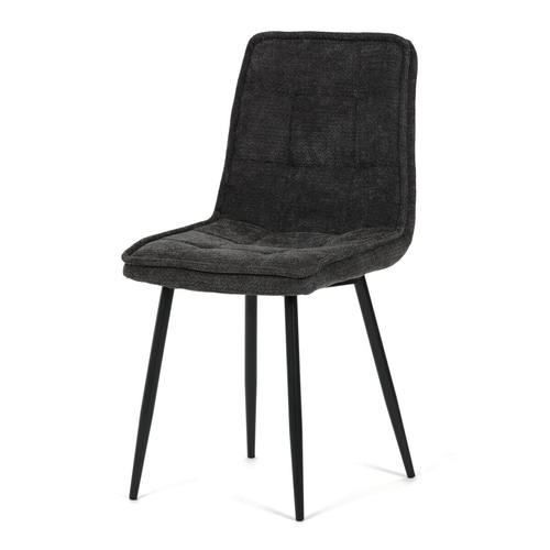 Jídelní židle, šedá, látka, CT-G2048 GREY2