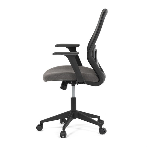Kancelářská židle, houpací mechanismus, černá síťovina, KA-V3149 BK