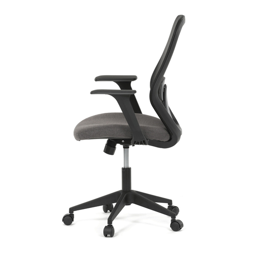 Kancelářská židle, houpací mechanismus, černá síťovina, KA-V3149 BK