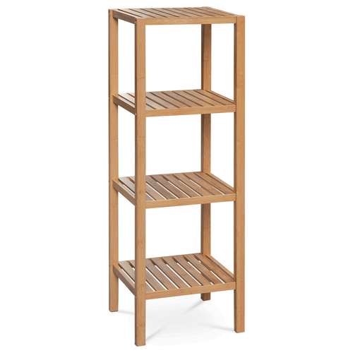 Regál, masiv, hnědá, DR-011-4