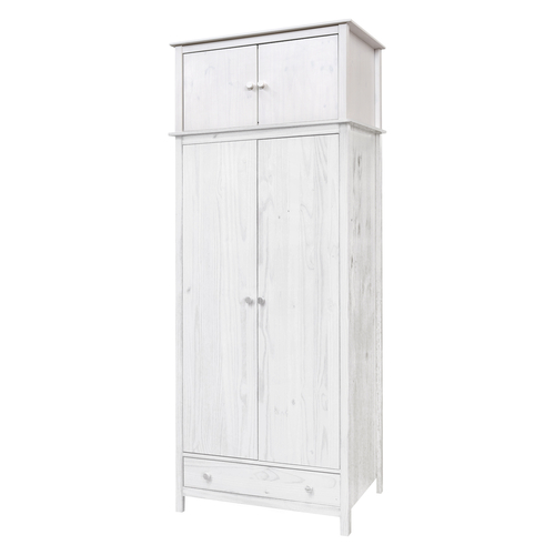 Skříň 2dveřová TORINO bílá