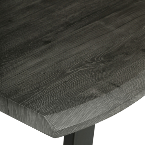 Jídelní stůl 140x80cm, mdf, šedý dub, HT-F4214 GREY
