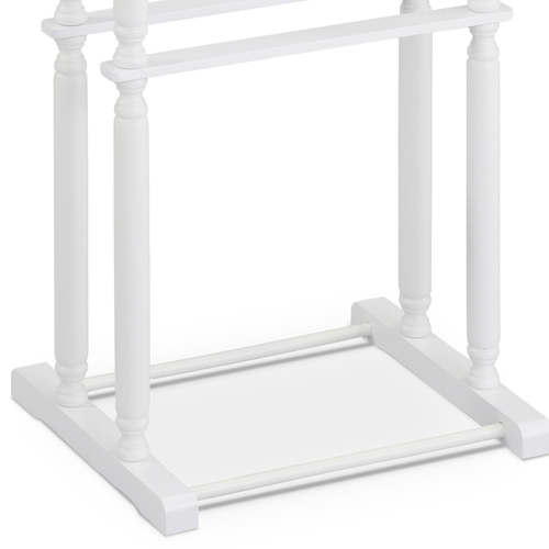 Němý sluha, masiv, bílá, 20652-04 WT