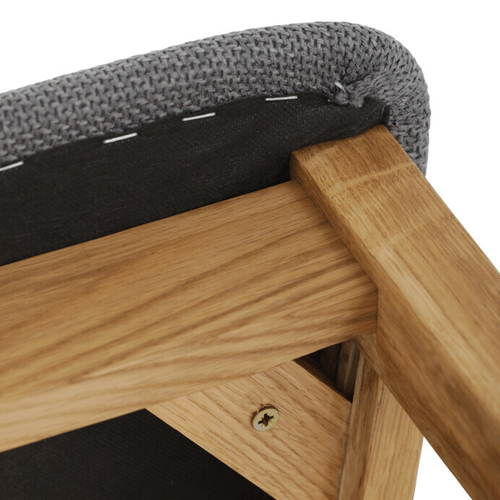 Jídelní židle, přírodní, masiv, C-2100 GREY2
