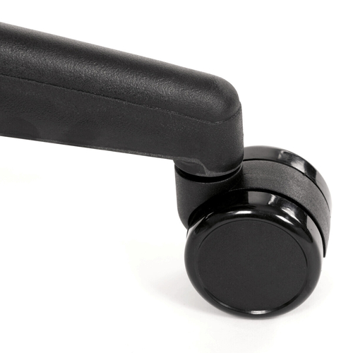 Kancelářská židle, houpací mechanismus, černá síťovina, KA-B1025 BK