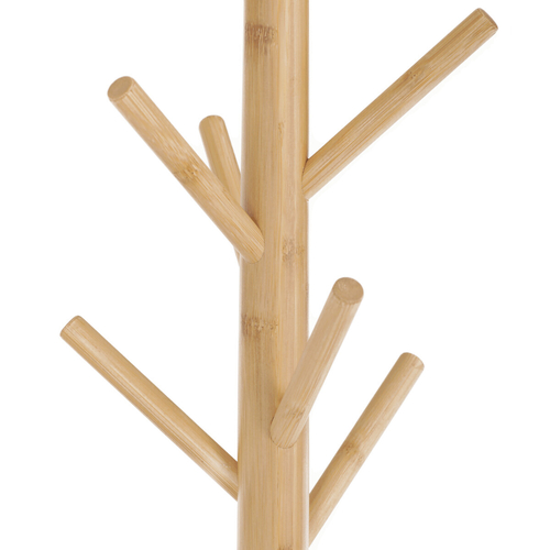Stojanový věšák, bambus, přírodní, DR-B016 NAT