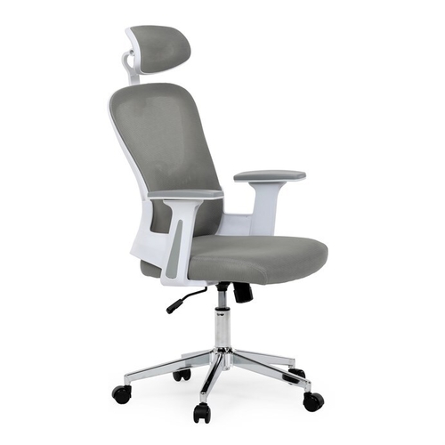 Kancelářská židle, houpací mechanismus, šedá, KA-K2031 GREY
