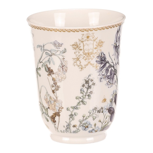 Hrneček v dárkové krabičce - porcelán, květinový motiv