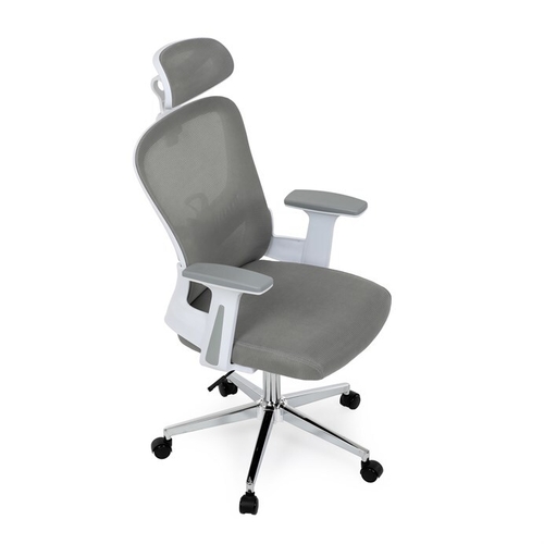 Kancelářská židle, houpací mechanismus, šedá, KA-K2031 GREY