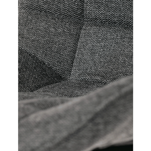Jídelní židle, šedá, látka, HC-462 GREY2
