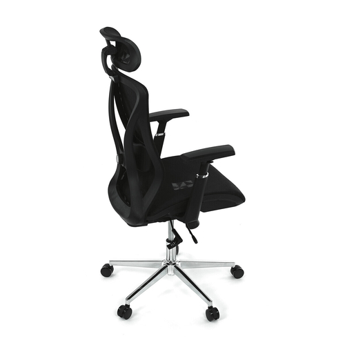 Kancelářská židle, synchronní mechanismus, černá síťovina, KA-S258 BK