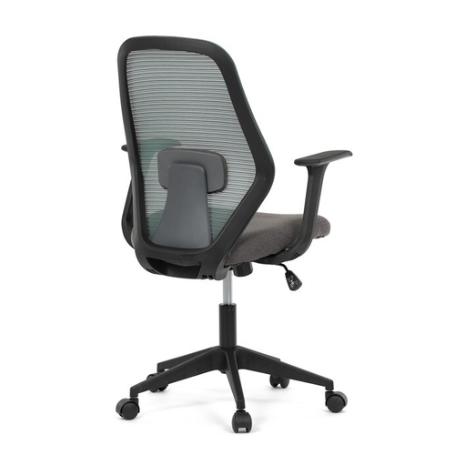 Kancelářská židle, houpací mechanismus, zelená síťovina, KA-V3149 GRN