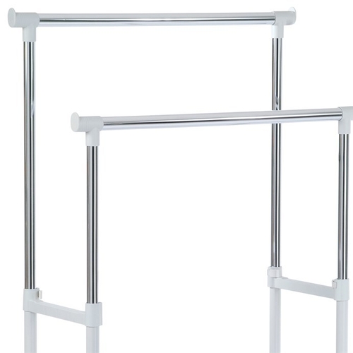 Stojan na šaty, plast, bílá, 83488 WT