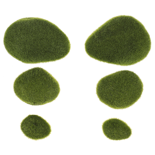 Mech - umělá přízdoba, zelená, cena za 1 balení