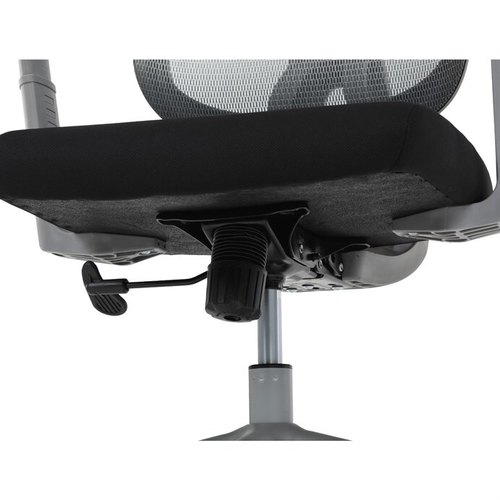 Kancelářská židle, houpací mechanismus, šedá, KA-K2081 GREY