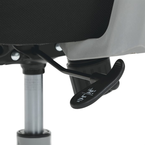 Kancelářská židle, houpací mechanismus, šedá, KA-K2081 GREY