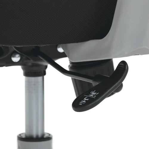 Kancelářská židle, houpací mechanismus, šedá, KA-K2081 GREY