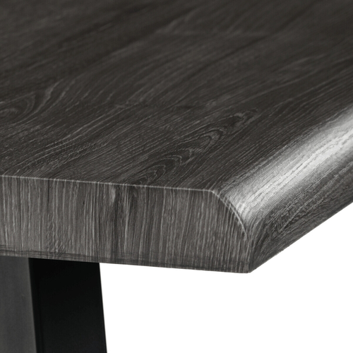 Jídelní stůl 140x80cm, mdf, šedý dub, HT-F4514 GREY