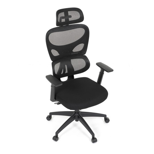 Kancelářská židle, houpací mechanismus, černá, KA-K2080 BK