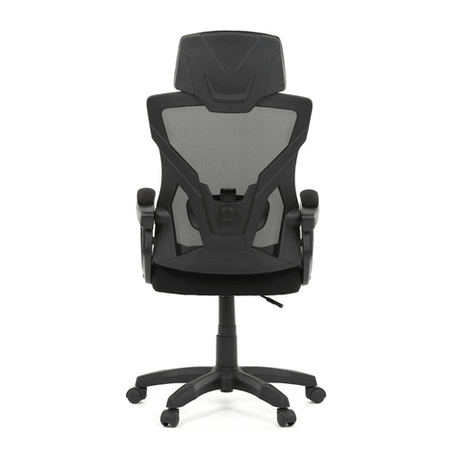 Kancelářské křeslo, výškově nastavitelná, černá látka, KA-R223 BK