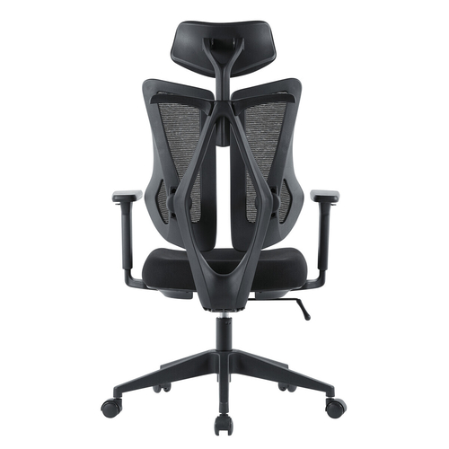 Kancelářská židle, synchronní mechanismus, černá síťovina, KA-H3245 BK