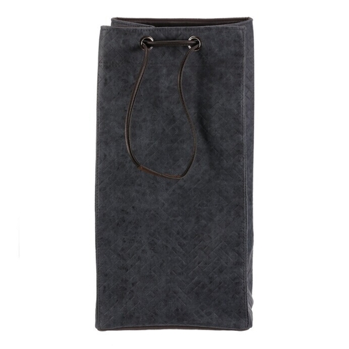 Koš prádelní - látkový, stahovací, modrá barva