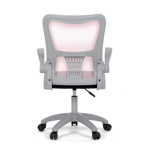 Dětská židle, výškově nastavitelná, růžová síťovina, KA-K2008 PINK