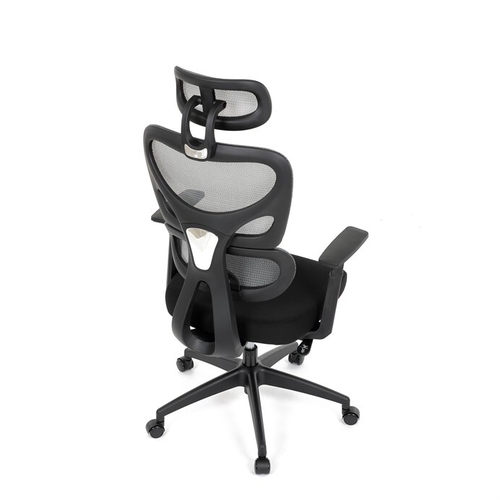 Kancelářská židle, houpací mechanismus, šedá, KA-K2080 GREY