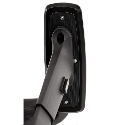 Kancelářská židle, houpací mechanismus, černá síťovina, KA-B1025 BK
