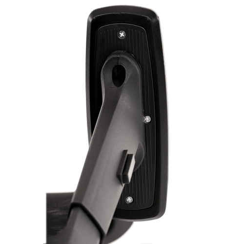 Kancelářská židle, houpací mechanismus, černá síťovina, KA-B1025 BK