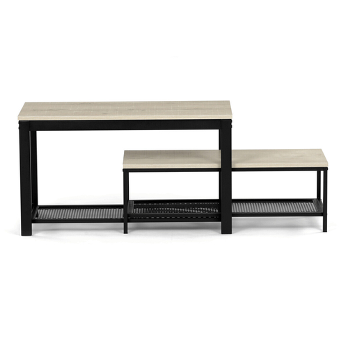 Botník, mdf, přírodní, ABO-W2124 SON